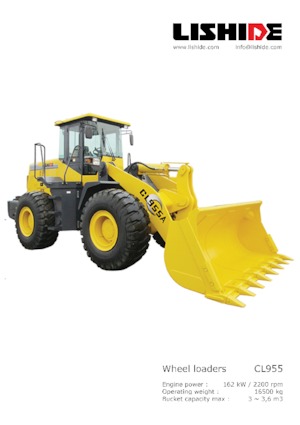 Колісні навантажувачі Lishide CL955A