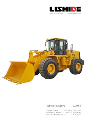 Колісні навантажувачі Lishide CL956-4