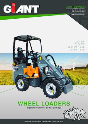 Колісні навантажувачі Giant D 254 SW