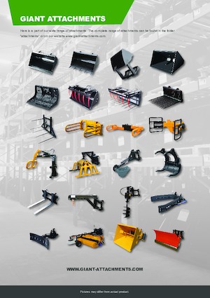 Колісні навантажувачі Giant D 337 T