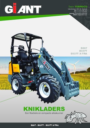 Колісні навантажувачі Giant D 337 T