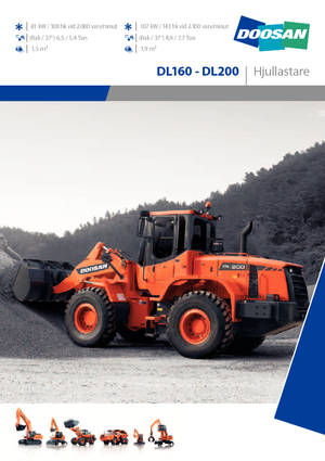 Колісні навантажувачі Doosan DL 200