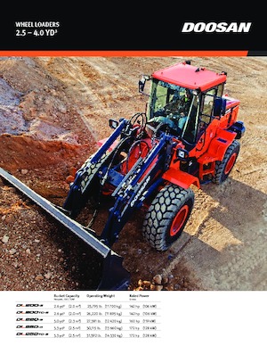 Колісні навантажувачі Doosan DL200-5