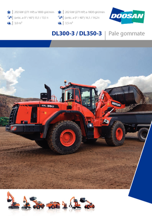 Колісні навантажувачі Doosan DL300-3