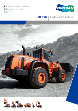 Колісні навантажувачі Doosan DL 350