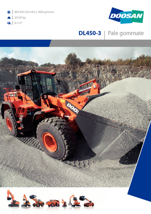 Колісні навантажувачі Doosan DL450-3