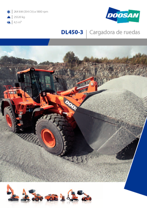Колісні навантажувачі Doosan DL450-3