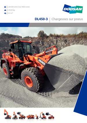Колісні навантажувачі Doosan DL450-3