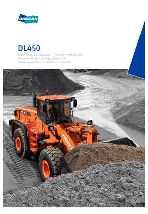 Колісні навантажувачі Doosan DL 450
