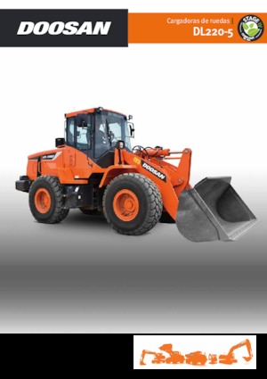 Колісні навантажувачі Doosan DL220-5