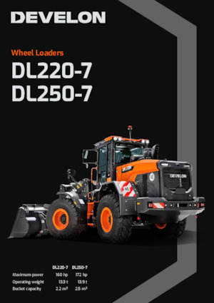 Колісні навантажувачі Develon DL250-7