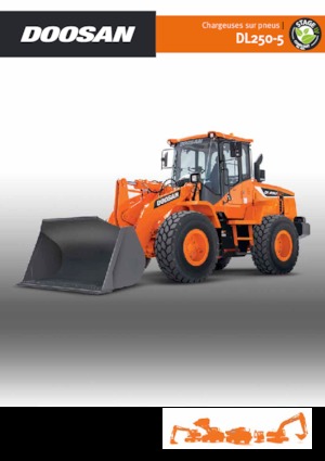 Колісні навантажувачі Doosan DL250-5