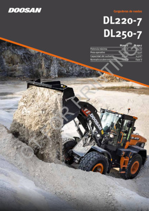 Колісні навантажувачі Doosan DL250-7