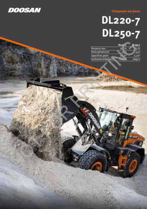 Колісні навантажувачі Doosan DL250-7