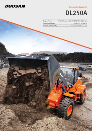 Колісні навантажувачі Doosan DL250A