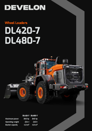 Колісні навантажувачі Develon DL420-7
