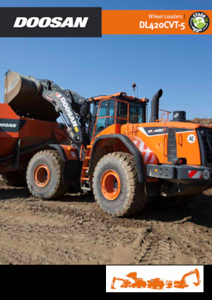 Колісні навантажувачі Doosan DL420CVT-5