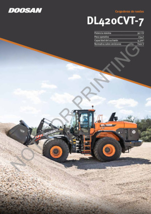Колісні навантажувачі Doosan DL420CVT-7