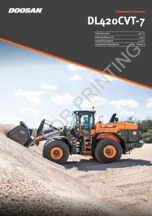Колісні навантажувачі Doosan DL420CVT-7