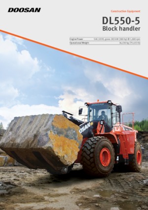 Колісні навантажувачі Doosan DL550-5BH