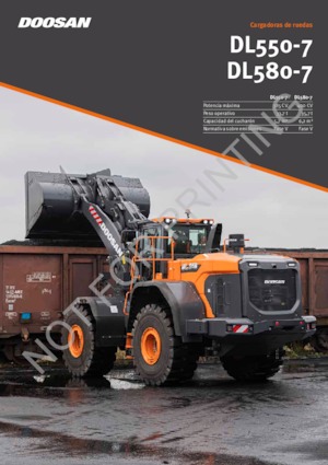 Колісні навантажувачі Doosan DL580-7