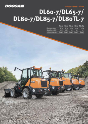 Колісні навантажувачі Doosan DL60-7