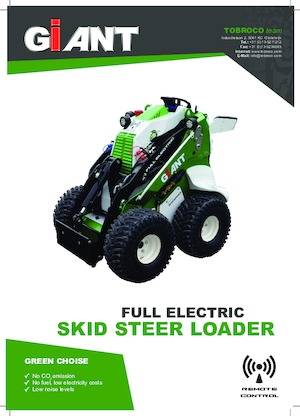 Міні-навантажувачі Giant E-Skid