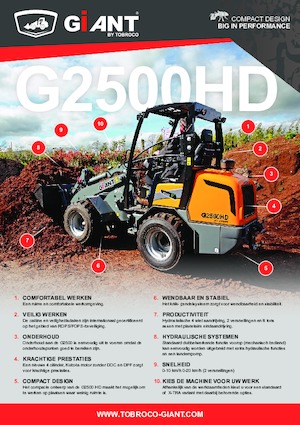 Колісні навантажувачі Giant G2500 X-tra HD