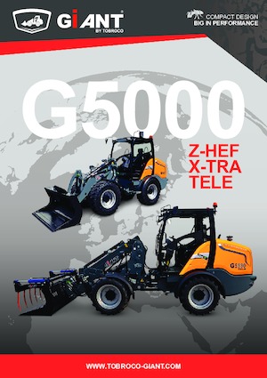 Колісні навантажувачі Giant G5000 X-tra