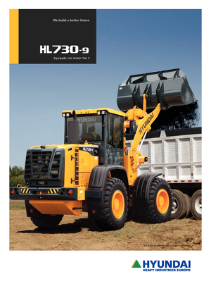 Колісні навантажувачі Hyundai HL 730-9