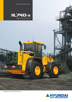 Колісні навантажувачі Hyundai HL 740-9