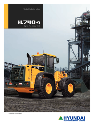 Колісні навантажувачі Hyundai HL 740-9
