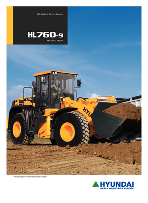 Колісні навантажувачі Hyundai HL 760-9