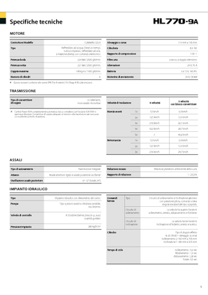 Колісні навантажувачі Hyundai HL 770-9 A