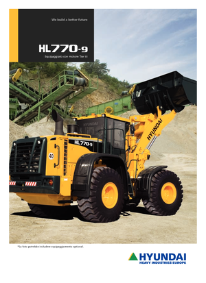 Колісні навантажувачі Hyundai HL 770-9