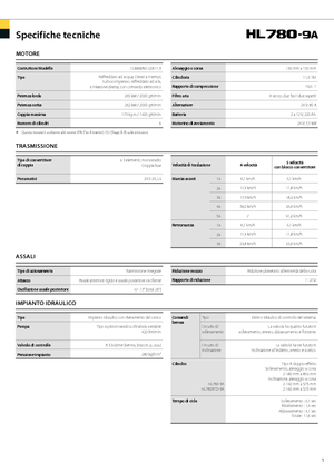 Колісні навантажувачі Hyundai HL 780-9 A