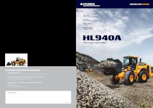 Колісні навантажувачі Hyundai HL940AXT