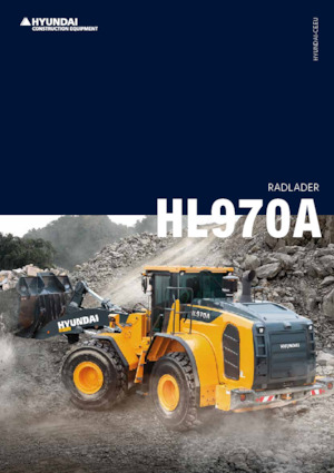 Колісні навантажувачі Hyundai HL970A