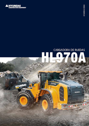 Колісні навантажувачі Hyundai HL970A