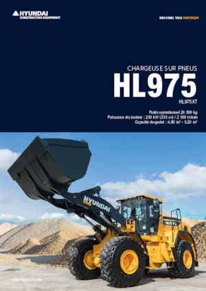 Колісні навантажувачі Hyundai HL975