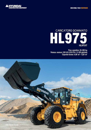 Колісні навантажувачі Hyundai HL975