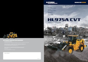 Колісні навантажувачі Hyundai HL975ACVT