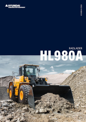 Колісні навантажувачі Hyundai HL980A