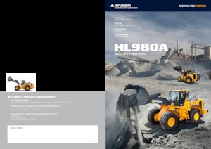 Колісні навантажувачі Hyundai HL980A