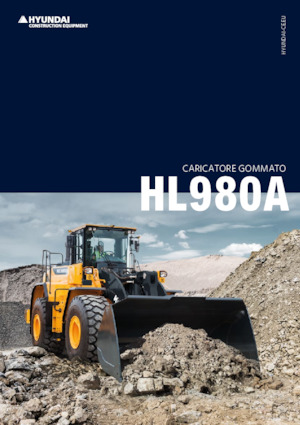 Колісні навантажувачі Hyundai HL980A