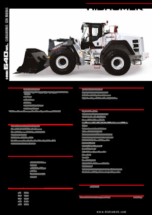 Колісні навантажувачі Hidromek HMK 640 WL