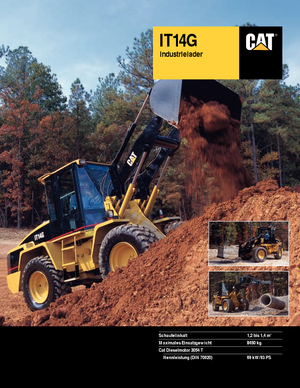 Колісні навантажувачі Caterpillar IT 14 G