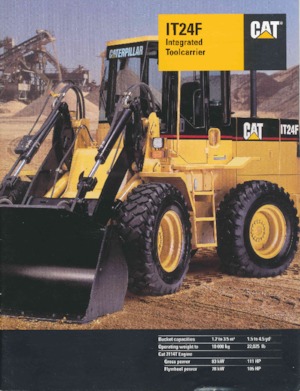 Колісні навантажувачі Caterpillar IT 24 F