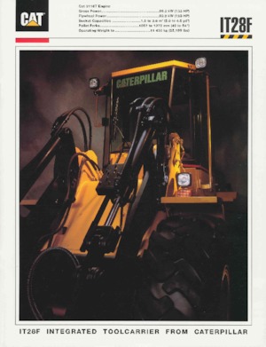 Колісні навантажувачі Caterpillar IT 28 F