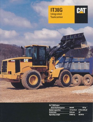 Колісні навантажувачі Caterpillar IT 38 F